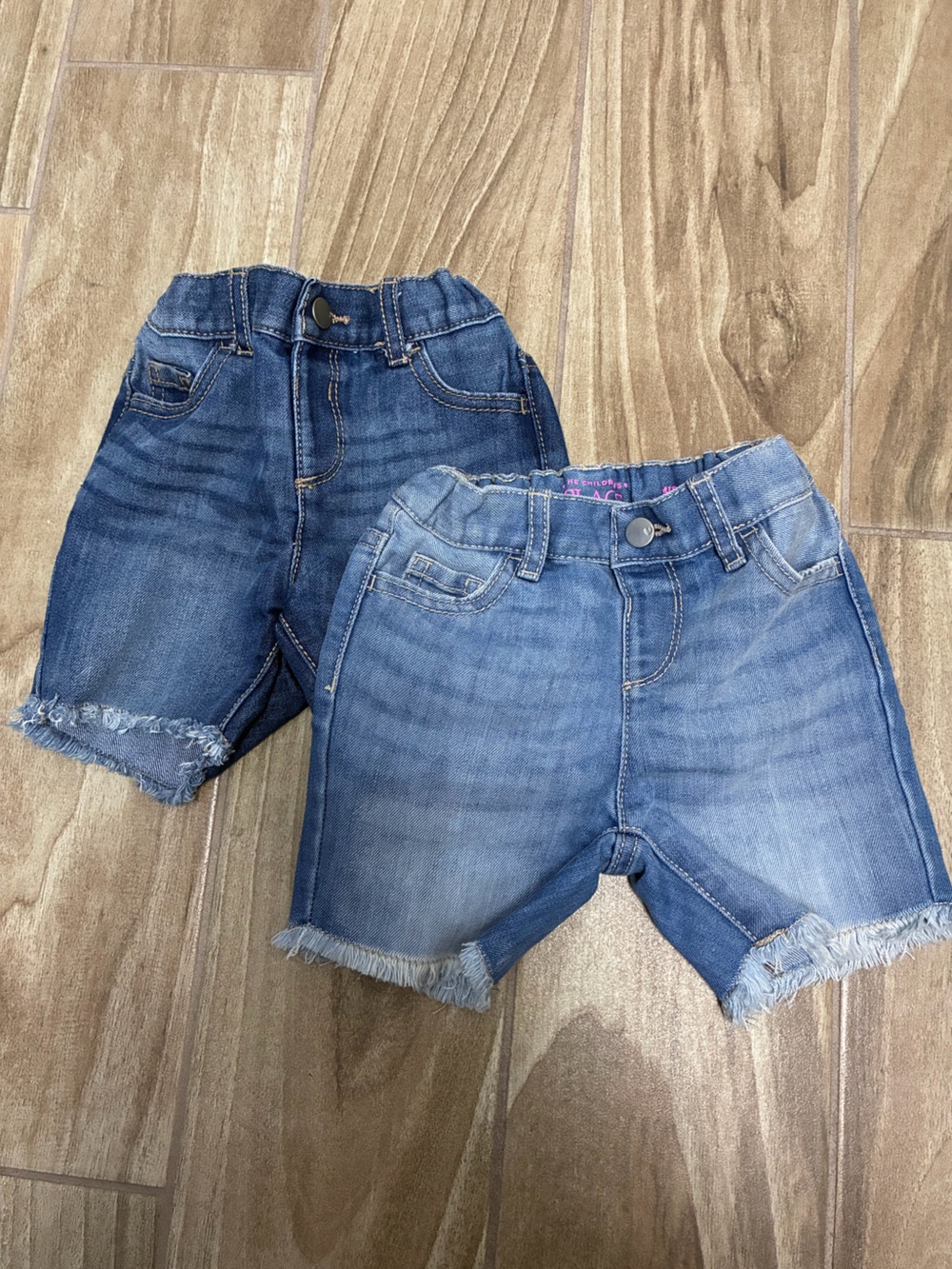 2T Girl Blue Denim Shorts 2 pieces included!
